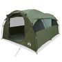 Voir la diapositive 2 : VIDAXL Tente familiale tunnel 6 personnes vert olive impermeable