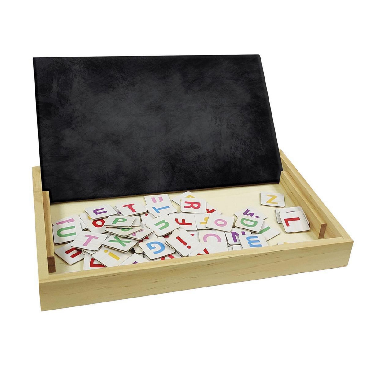 Lexibook Bio Toys L'Ecole des Mots bilingue Anglais-Espagnol - Jeu en Bois