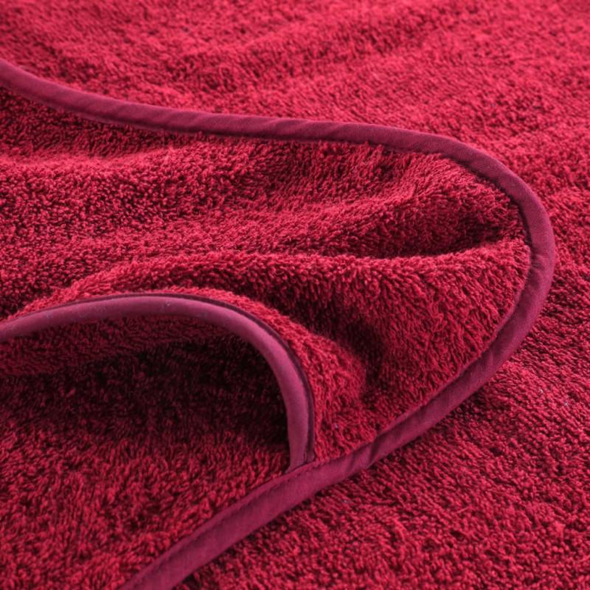 Voir la diapositive 6 : VIDAXL Serviettes de plage 4 pcs bordeaux 60x135 cm tissu 400 GSM