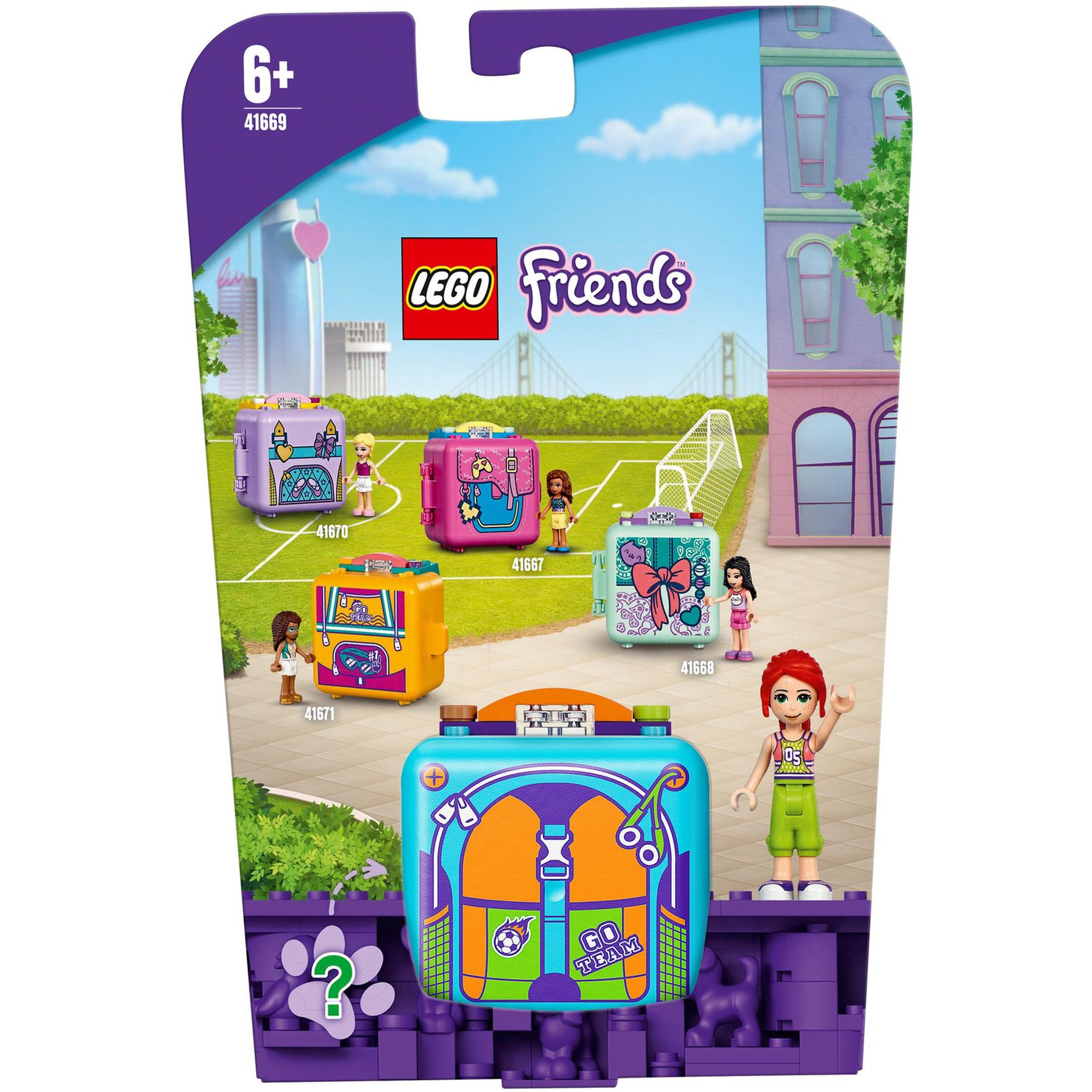 Voir la diapositive 1 : LEGO Friends 41669 - Mia's Soccer Cube