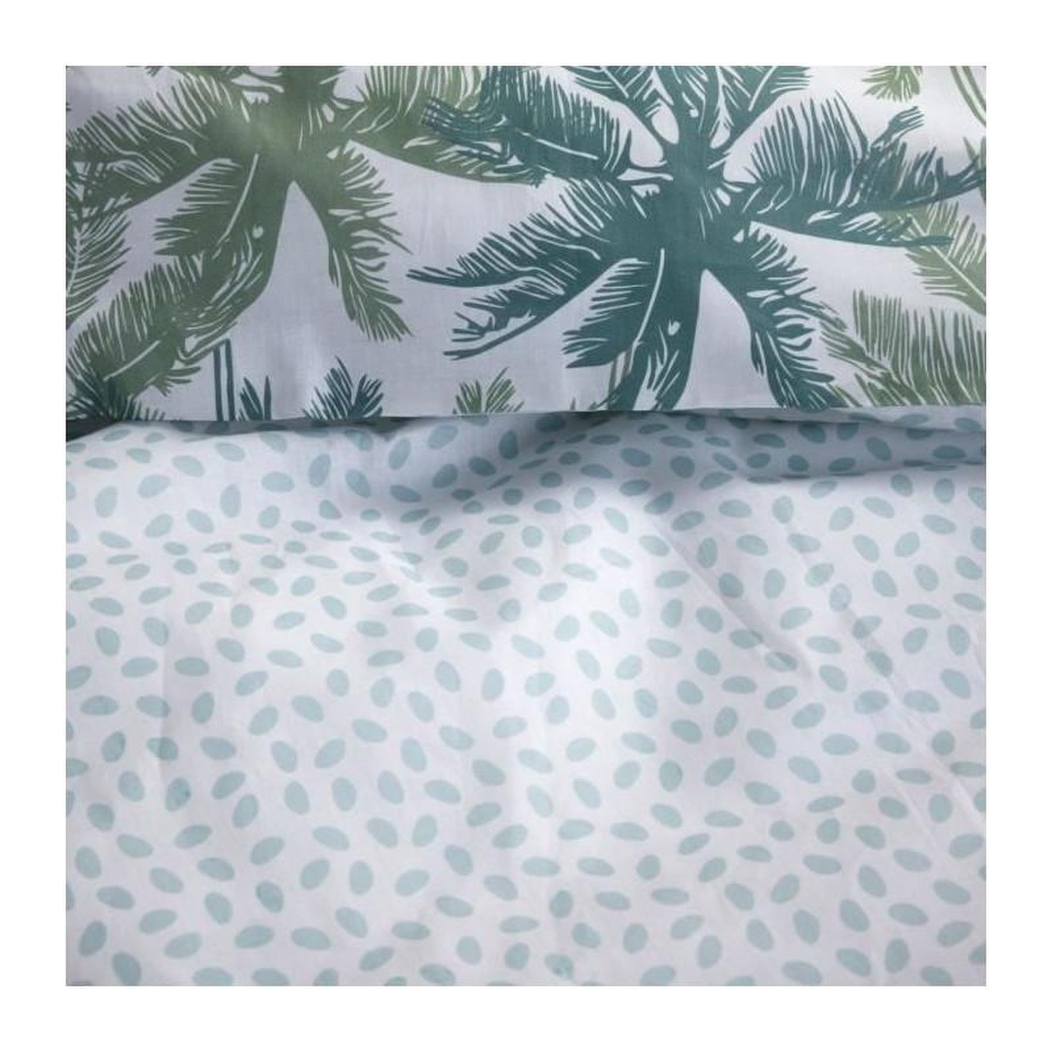 Voir la diapositive 3 : Today Parure de lit 2 personnes - TODAY - Sunshine 16.6 - 240 x 260 cm - 100% Coton imprimé
