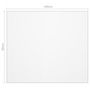 Voir la diapositive 6 : VIDAXL Protecteur de table transparent 100x90 cm 2 mm PVC