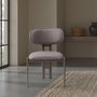 Voir la diapositive 2 : Habitat et Jardin Ensemble de chaises (2 pièces) en métal  Muriz  - Cendré
