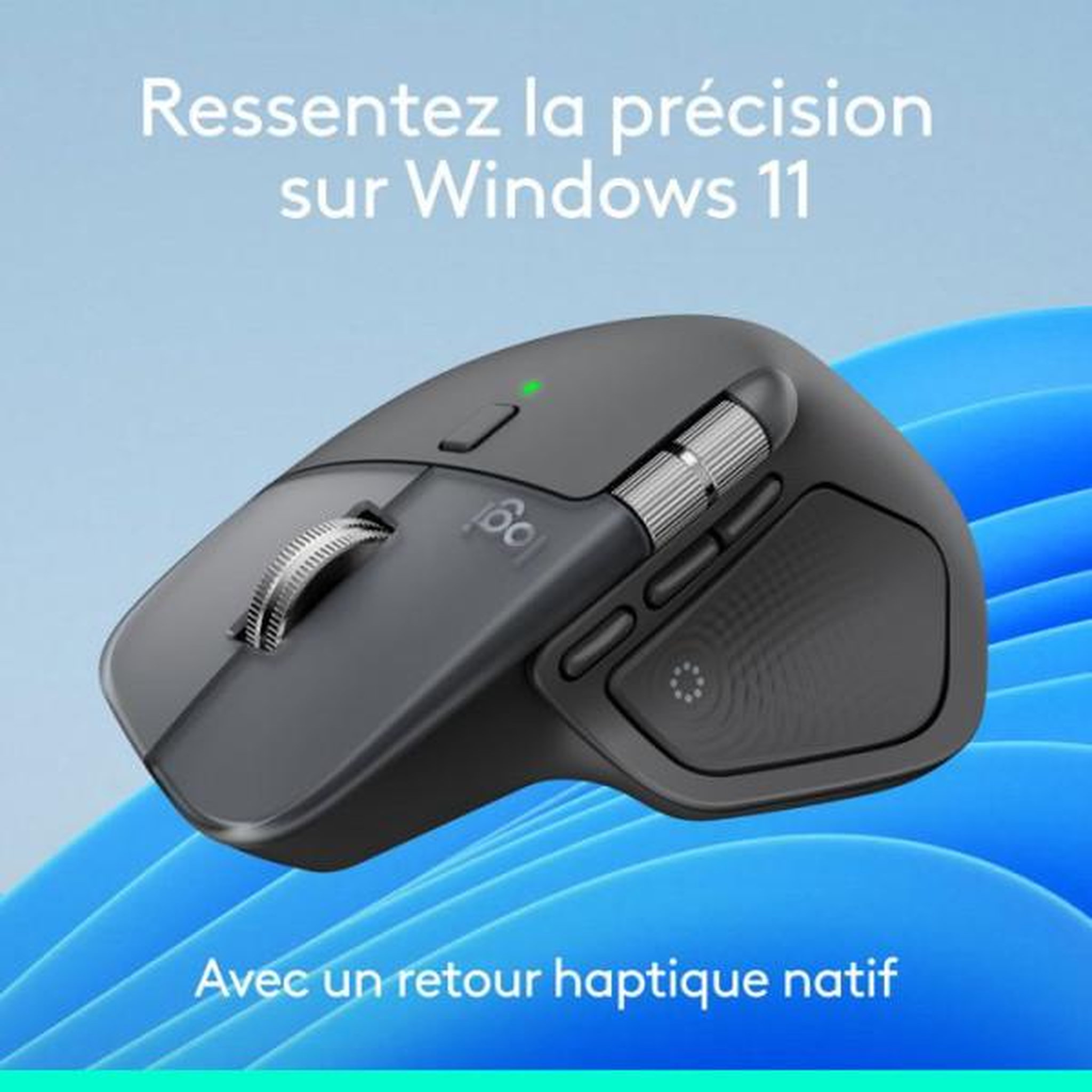 Voir la diapositive 4 : Logitech Logitech mx master 4 souris bureau droitier rf sans fil + bluetooth laser 8000 dpi