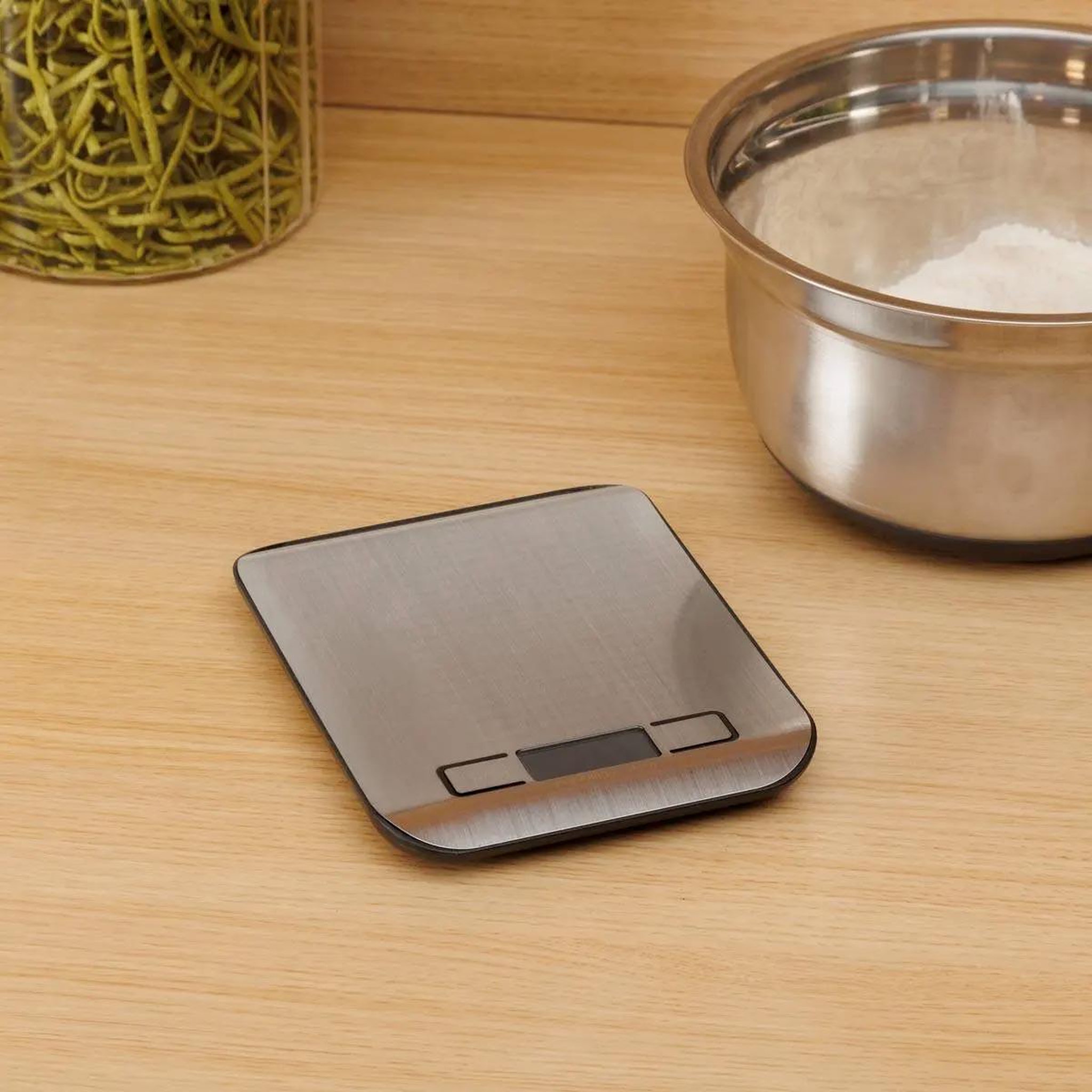Voir la diapositive 3 : FIVE Balance de Cuisine Digitale  Inox  18cm Argent