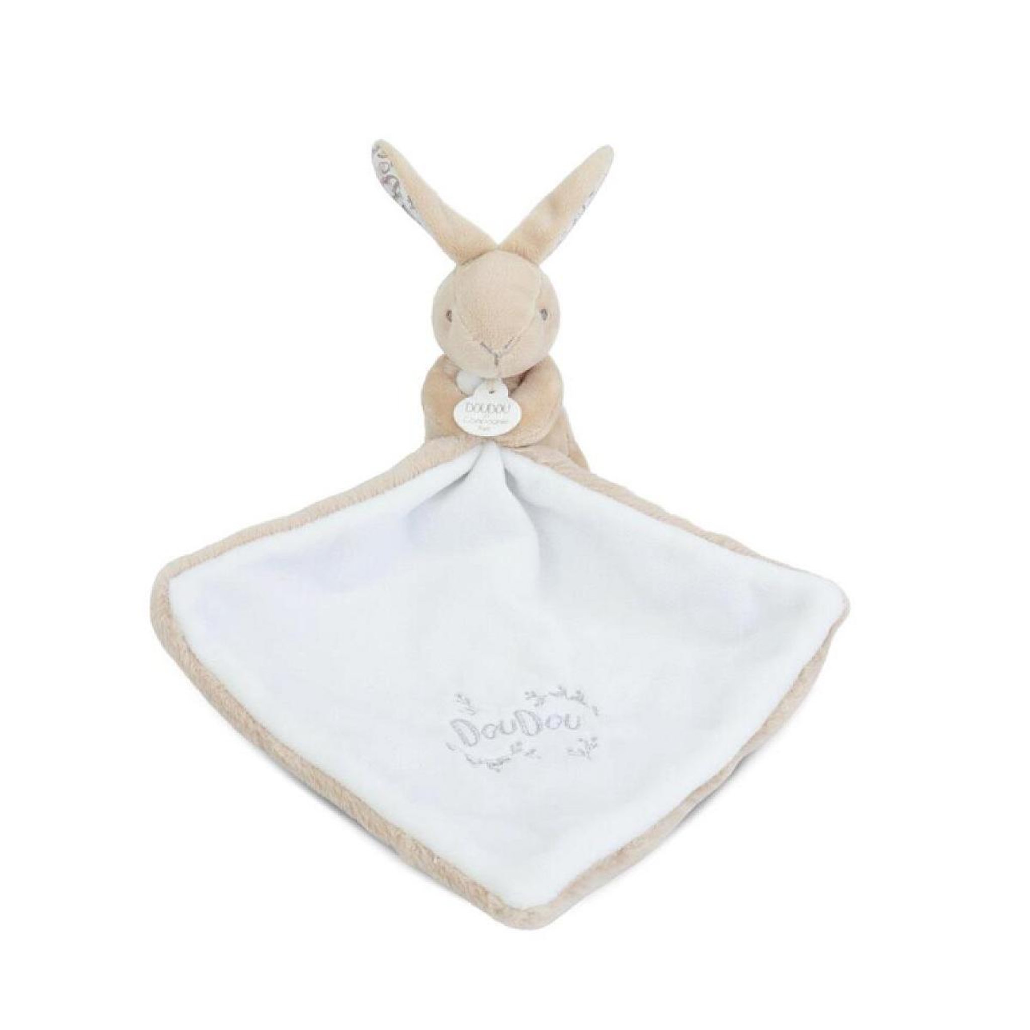 Voir la diapositive 2 : DOUDOU ET COMPAGNIE Lapin doudou - Lapin et doudou beige