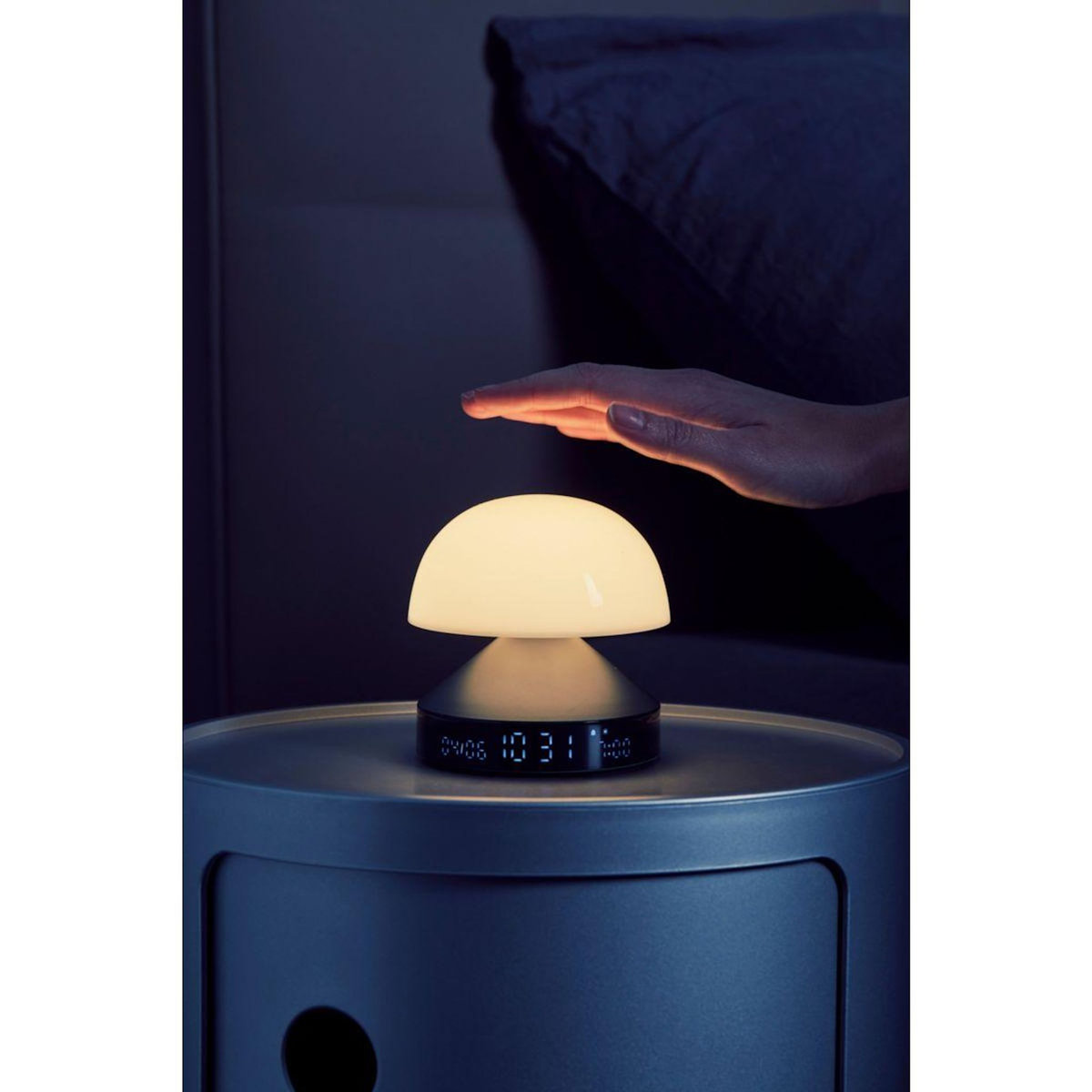 LEXON Réveil Mina Sunrise Simulateur d'aube Gris