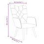 Voir la diapositive 6 : VIDAXL Chaise de relaxation avec repose-pied Patchwork Tissu