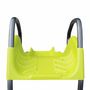 Voir la diapositive 4 : SWEEEK Toboggan - Sirocco vert - Glissière double vague. 175cm de longueur. structure de jardin extérieure. aire de jeu pour le jardin.