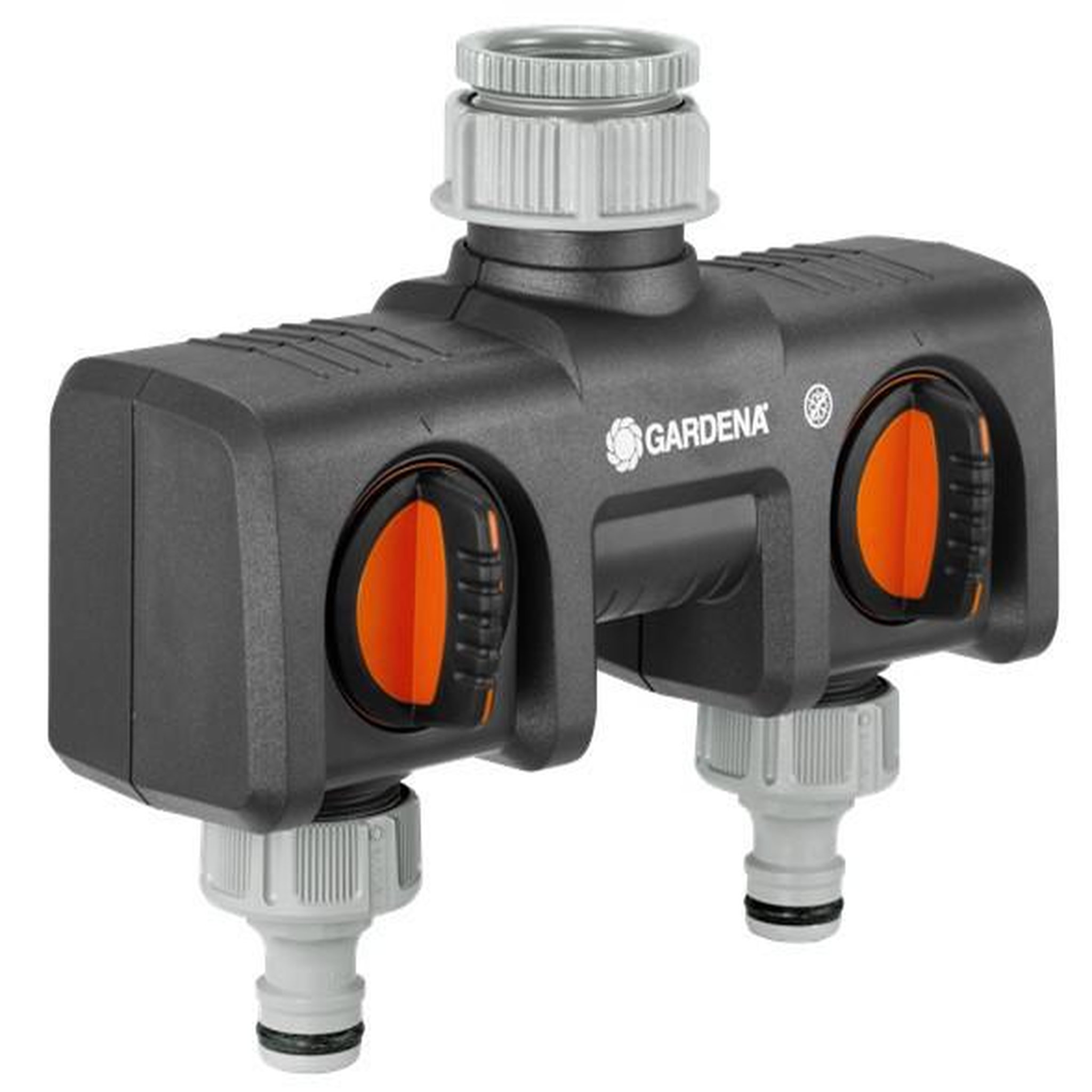 Gardena Sélecteur d'arrosage sur robinet 2 circuits filetage 33,3 mm