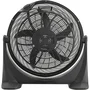 Voir la diapositive 4 : OCEANIC Ventilateur de sol OCEANIC - 65 W - Diametre 54 cm - 3 vitesses - Inclinable a 360° - Noir