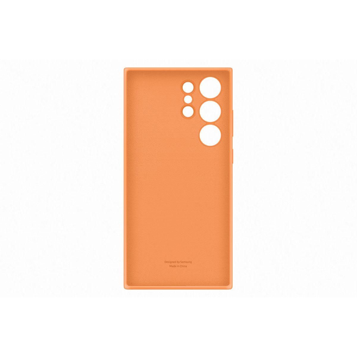 Samsung Coque S23 Ultra Silicone Orange
