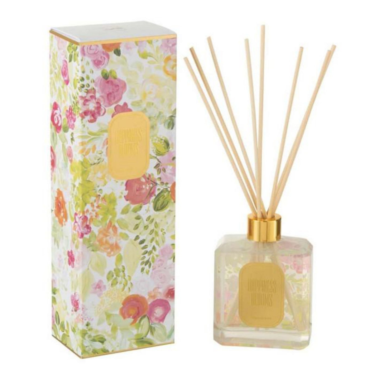 Paris Prix Diffuseur de Parfum  Happiness Blooms  180ml Mimosa & Rose Blanc