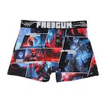 FREEGUN Boxer Noir/Bleu à Imprimés Homme Freegun FIG. Coloris disponibles : Rouge