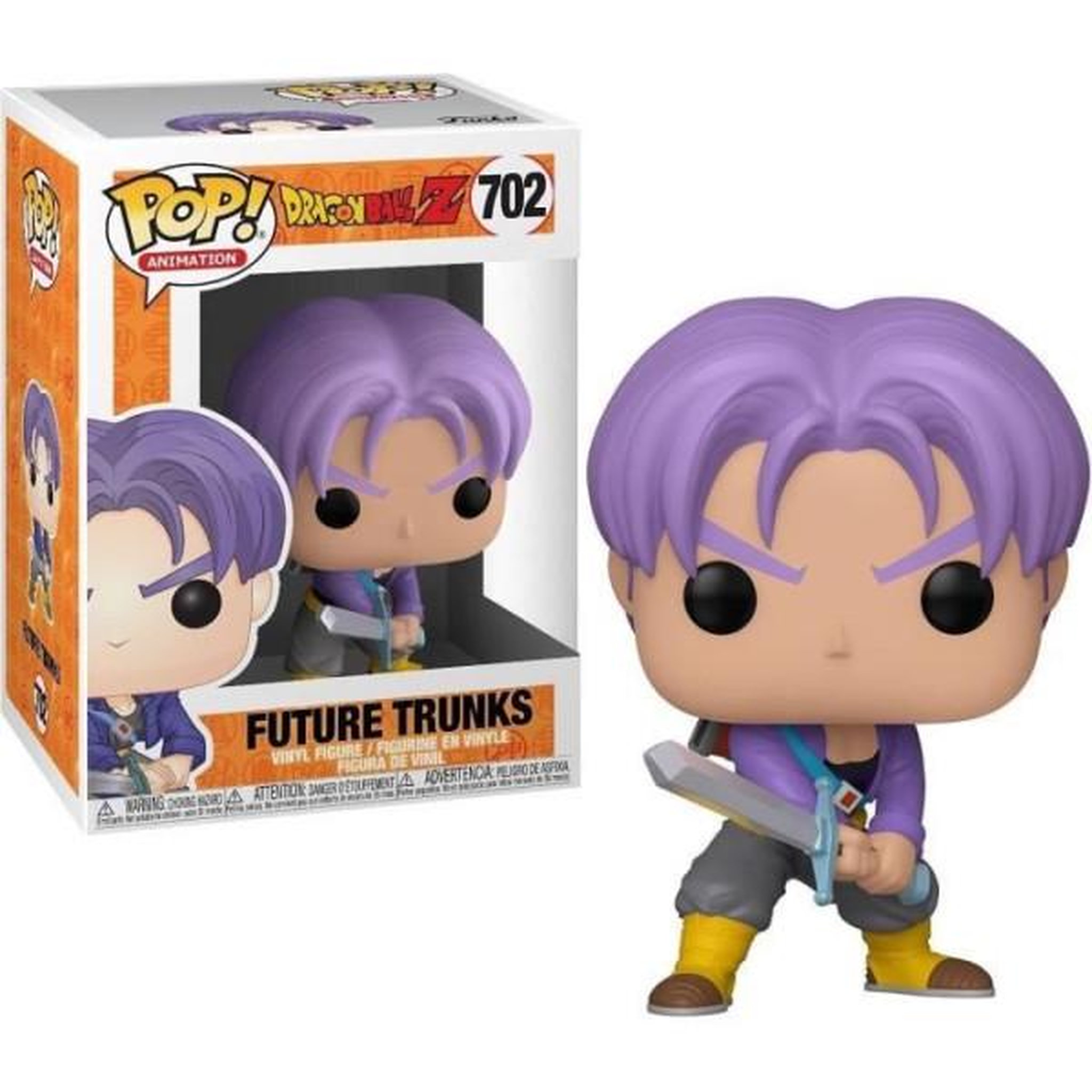 Funko Figurine - FUNKO POP - Animation Dragon Ball Z - Future Trunks - 702