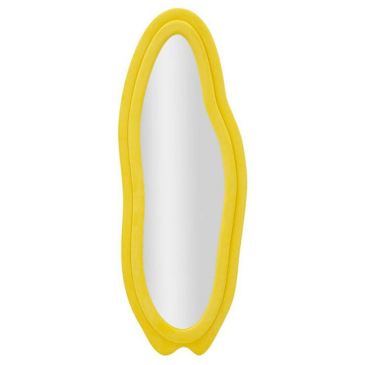 Paris Prix Miroir Mural en Velours  Chanel  160cm Jaune