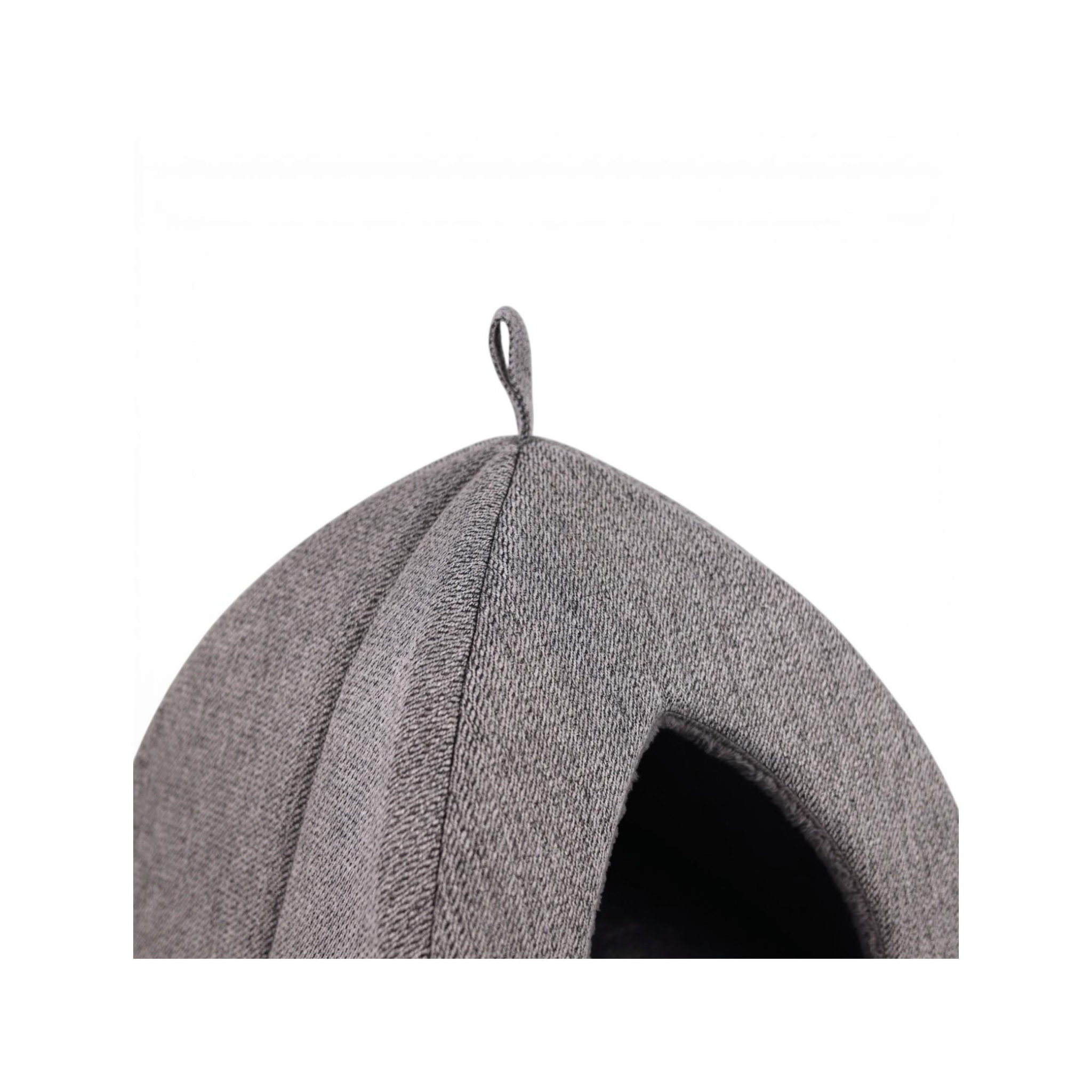 Voir la diapositive 4 : MON AMI LUKI Niche antiderapant tipi - GRIS - 38X38X40CM