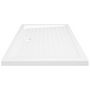 Voir la diapositive 4 : VIDAXL Receveur de douche avec picots Blanc 70x100x4 cm ABS