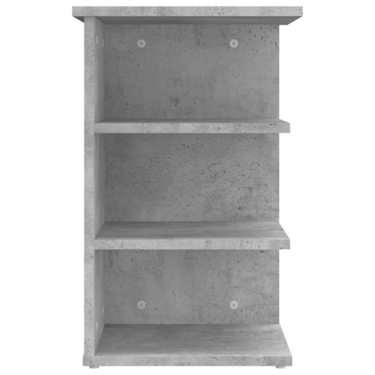 VIDAXL Armoire latérale Gris béton 35x35x55 cm Aggloméré