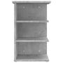 Voir la diapositive 6 : VIDAXL Armoire latérale Gris béton 35x35x55 cm Aggloméré