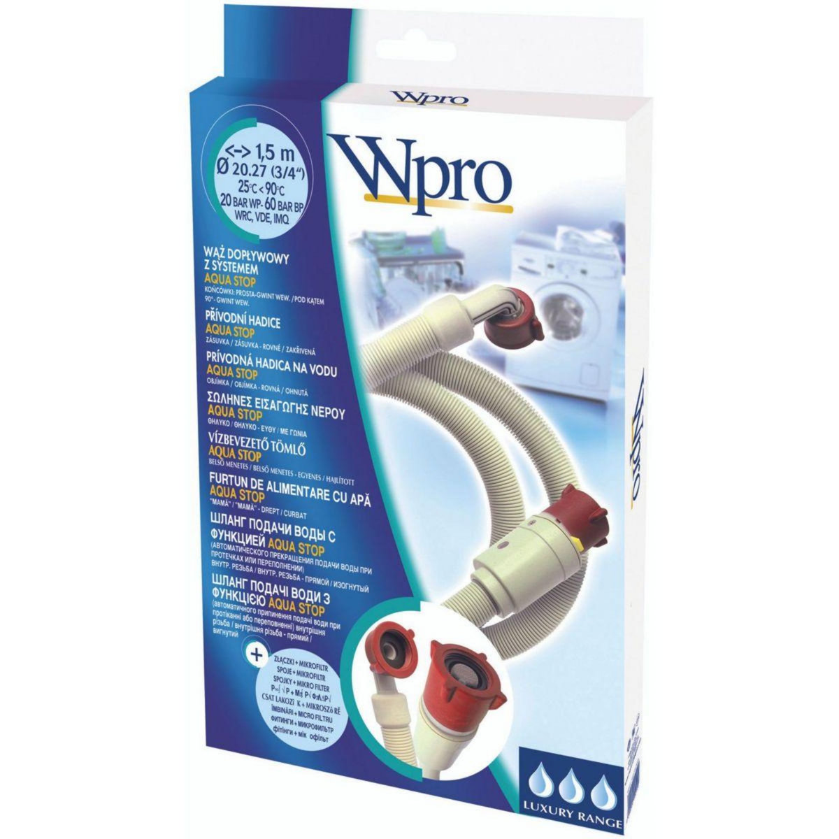 WPRO Tuyau d'alimentation d'eau TAF157