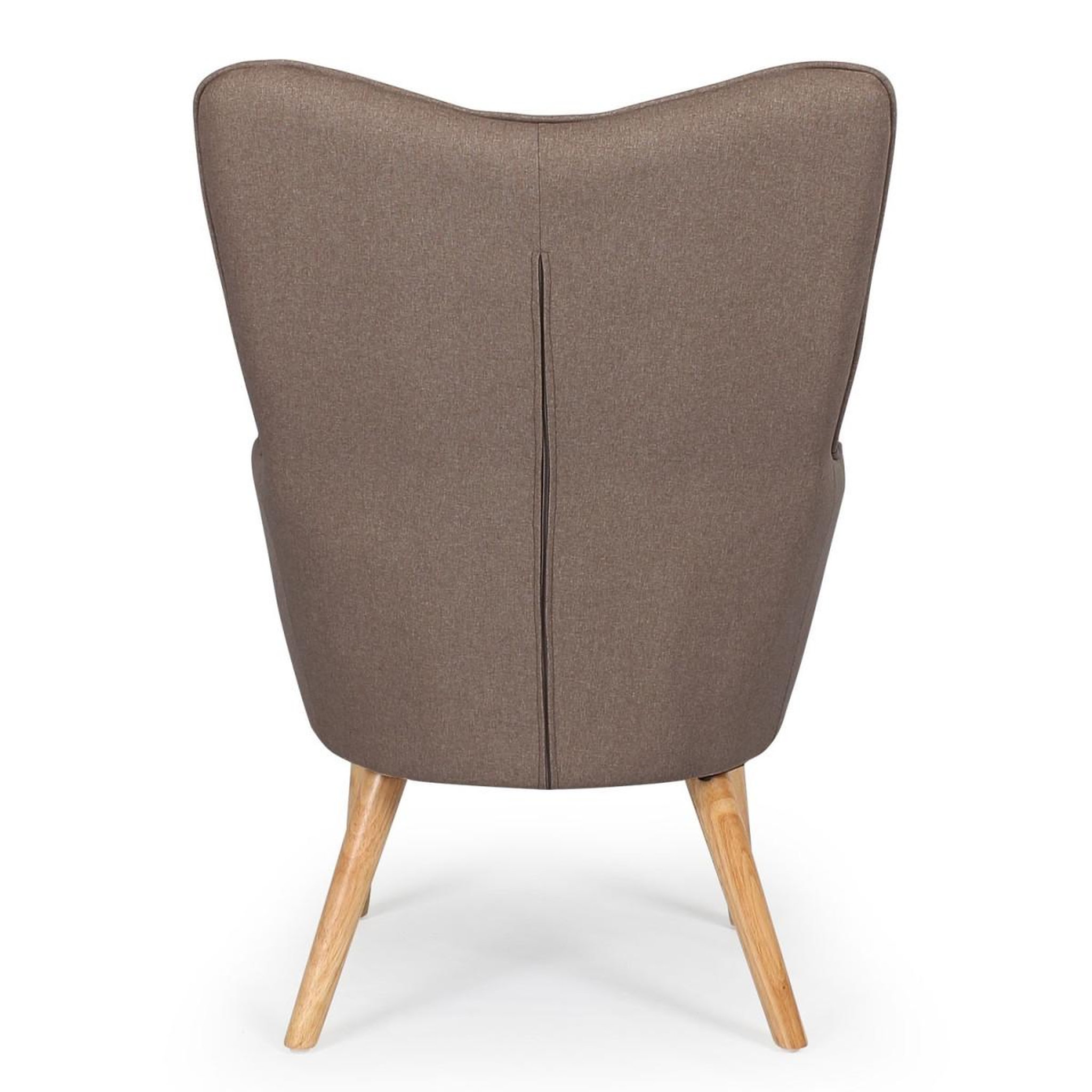 Voir la diapositive 2 : Paris Prix Fauteuil Scandinave  Aimee  67cm Taupe