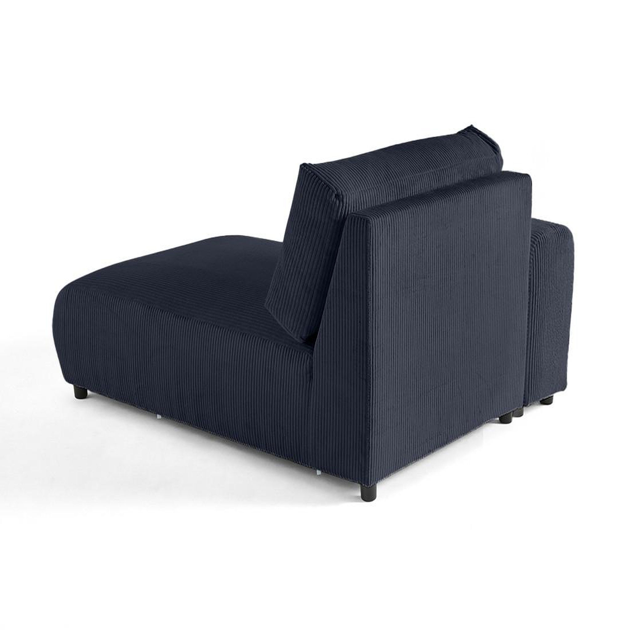 Voir la diapositive 4 : LISA DESIGN Garance - module d'assise méridienne gauche - en velours côtelé