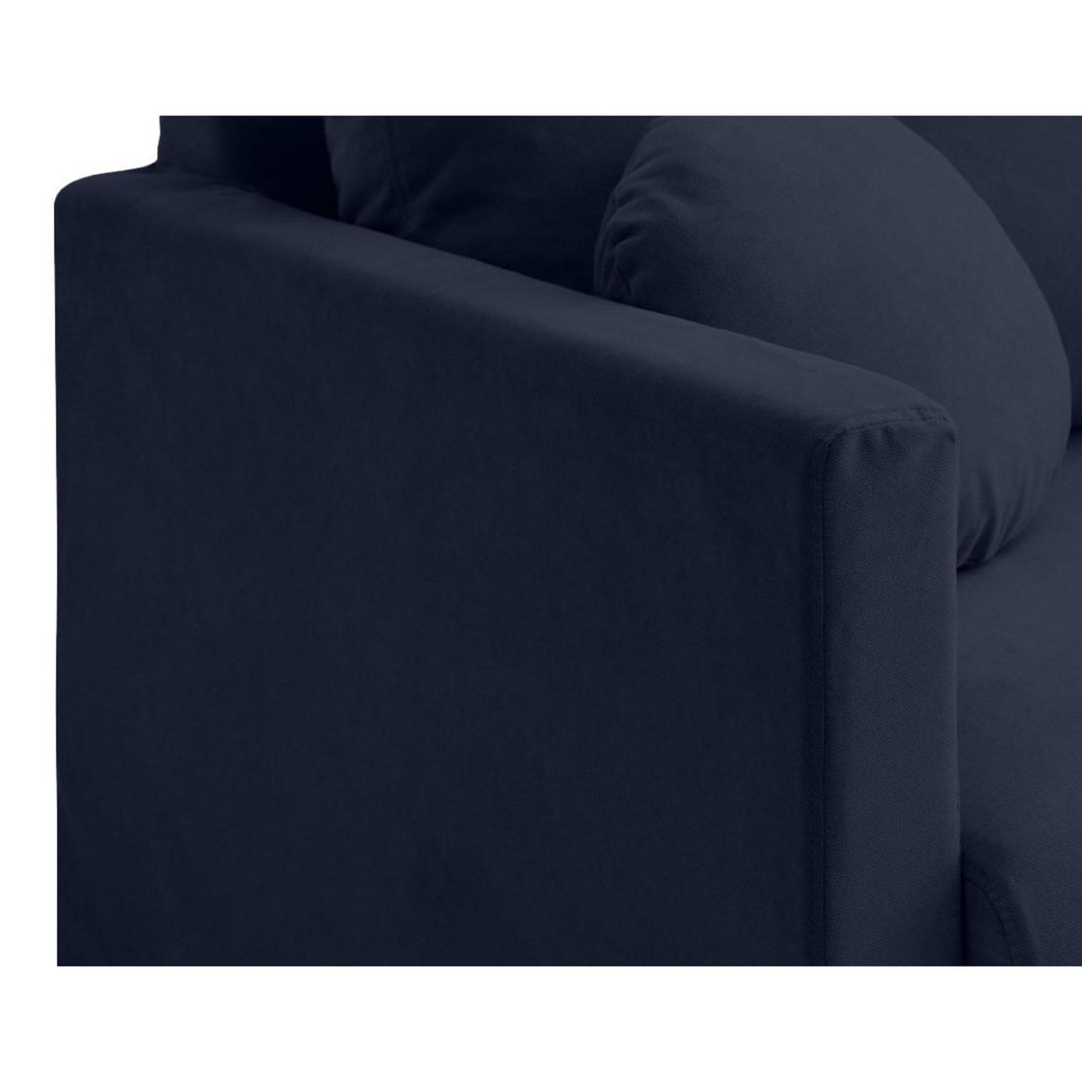 LISA DESIGN Serena - canapé droit déhoussable 2 places en tissu