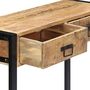 Voir la diapositive 5 : VIDAXL Table console 90 x 30 x 75 cm Bois de manguier massif