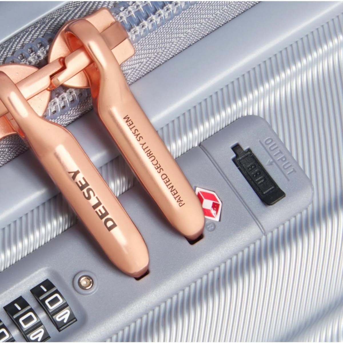 Delsey Valise cabine rigide Shadow 5.0 TSA polycarbonate 55cm