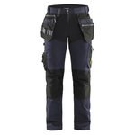 BLAKLADER Pantalon de travail artisan + stretch bleu marine noir T40 BLÅKLÄDER 159918608699C46