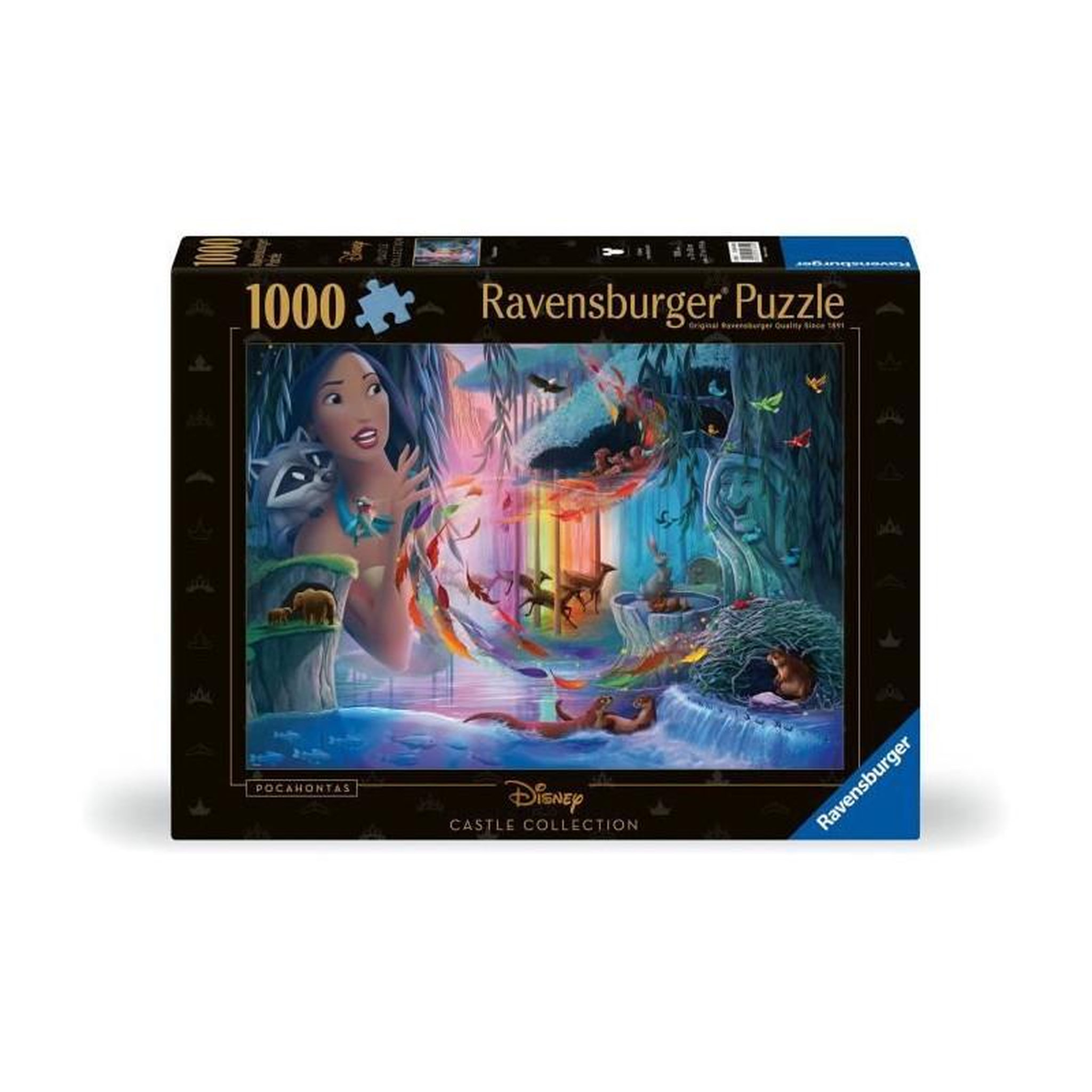 Voir la diapositive 5 : RAVENSBURGER Puzzle 1000 pièces Pocahontas Disney Princess – Ravensburger