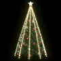 VIDAXL Guirlande lumineuse d'arbre de Noël 400 LED Blanc froid 400 cm