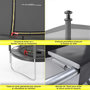 Voir la diapositive 3 : JUMP4FUN Trampoline de jardin Cocon ø150 cm- 5FT- Filet intérieur, Matelas de protection