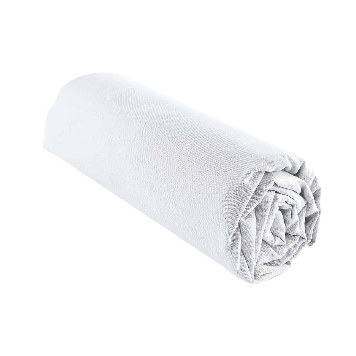 Drap housse unie en microfibre 82g/m²