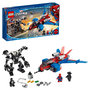 Voir la diapositive 3 : LEGO Super Héros Marvel Spiderman 76150 - Le Spider-jet contre le robot de Venom