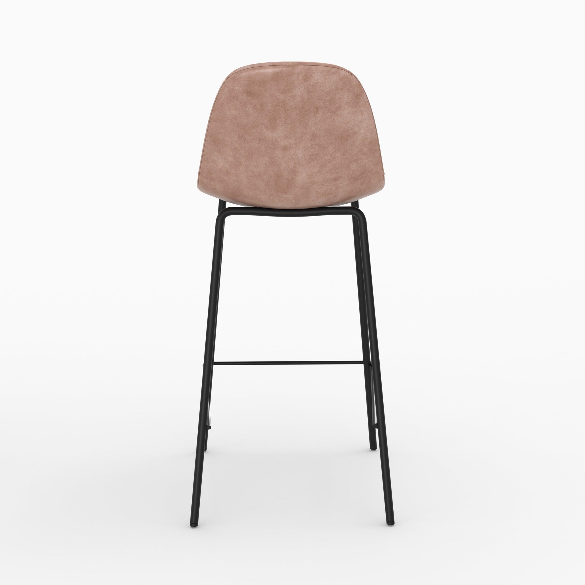 Voir la diapositive 6 : MAISON PAVANE Pack 4 chaises pour îlot central taupe et gris/noir 65 cm-henrik