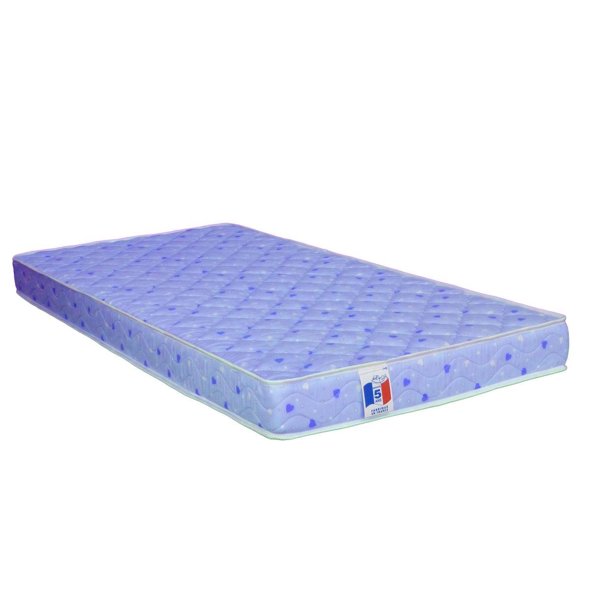 Matelas mousse 90x190 cm BLEU