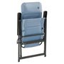 Voir la diapositive 5 : Travellife Travellife Chaise inclinable Lago Comfort ondulee bleu