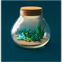 Voir la diapositive 2 : Fimo Kit  Terrarium LED Graine creative