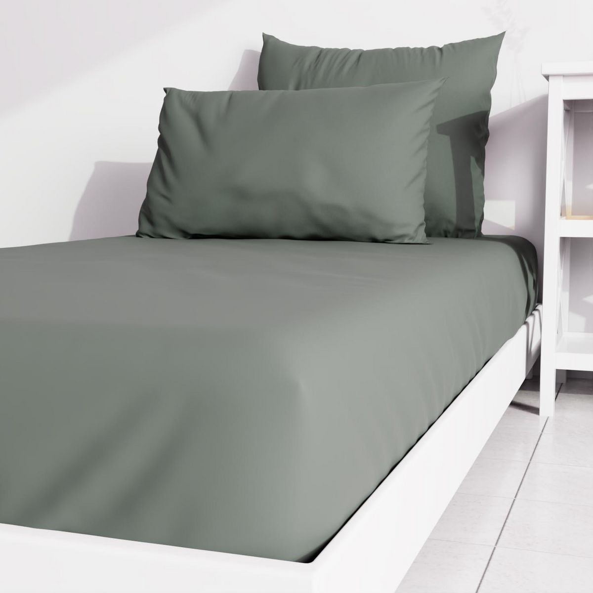 ZZZ Drap housse uni ZZZ