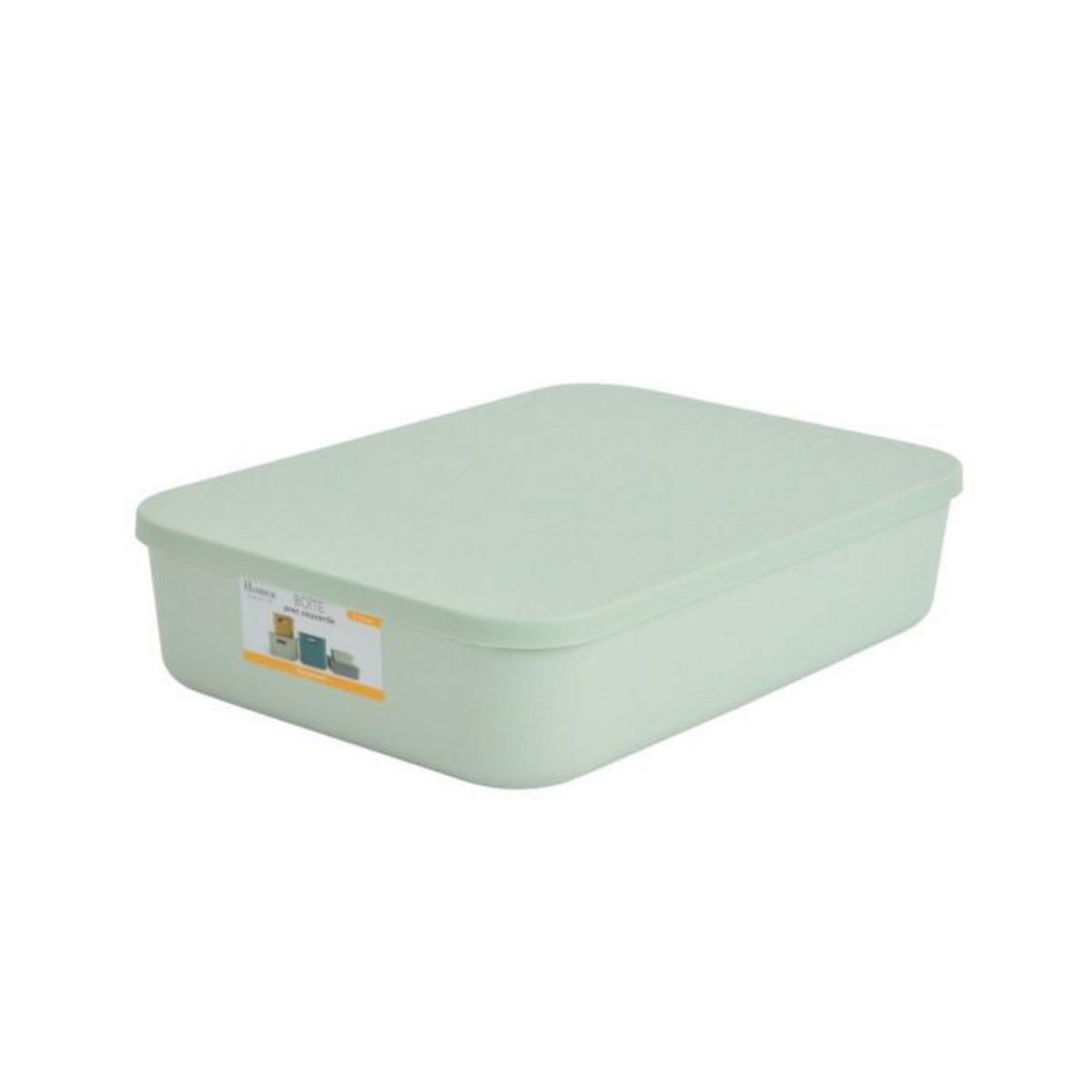 Paris Prix Boîte de Rangement Avec Couvercle  Iris  5,5L Sauge