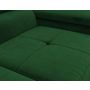 Voir la diapositive 4 : BEST MOBILIER Pablo - canapé droit 2 places avec têtières ajustables - en velours