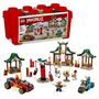 Voir la diapositive 2 : LEGO NINJAGO 71787 La Boîte de Briques Créatives Ninja, pour Construire un Parcours d'Obstacles, une Voiture Ninja, une Moto et 6 Minifigurines