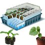 Voir la diapositive 2 : ID MARKET Kit de germination 40 godets lot x2 pour semis