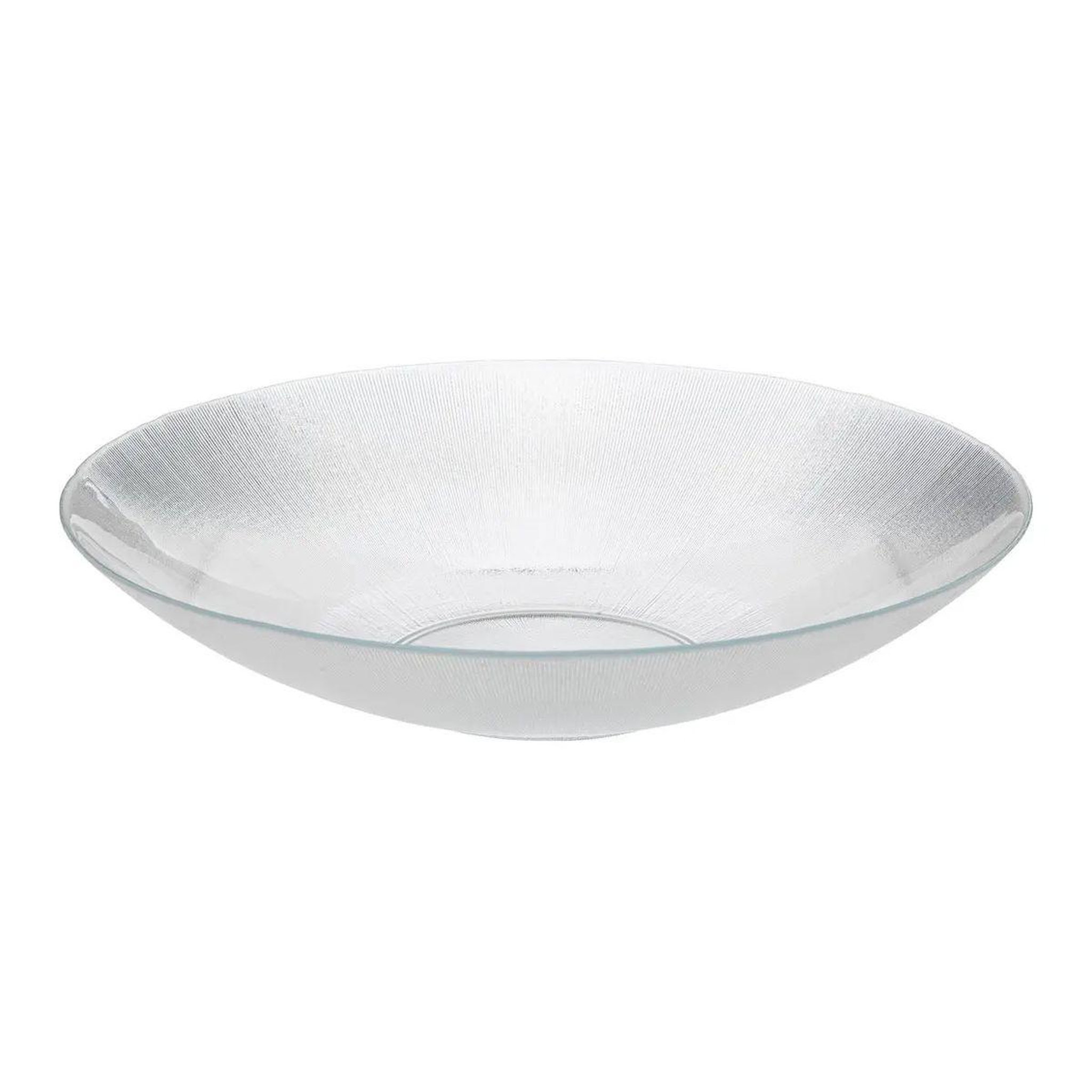 SECRET DE GOURMET Plat de présentation  elise  38cm transparent