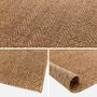 Voir la diapositive 6 : SWEEEK Tapis intérieur/extérieur effet jute coloris caramel, stabilisé aux UV