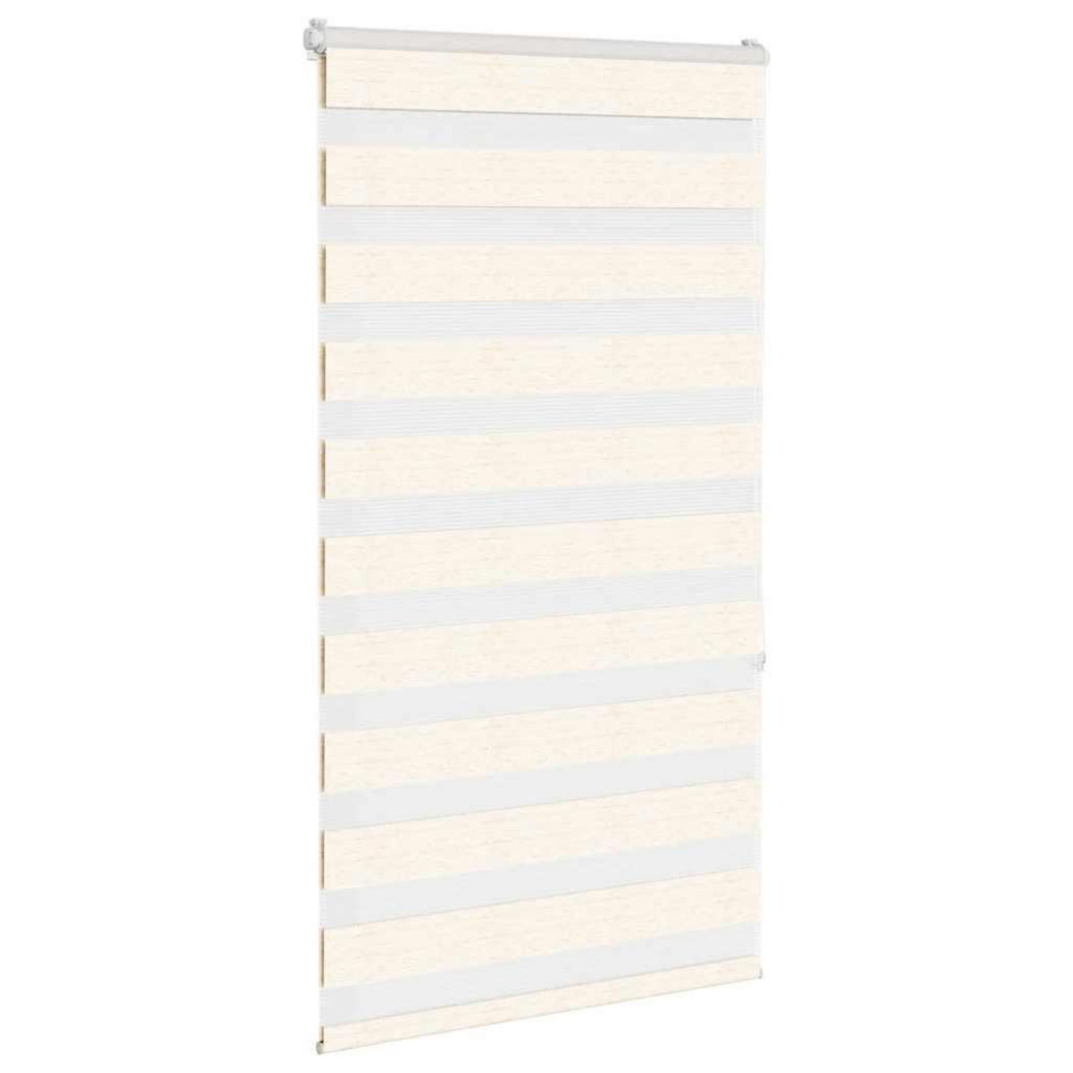 VIDAXL Store zebre beige marbre largeur du tissu 85,9 cm polyester