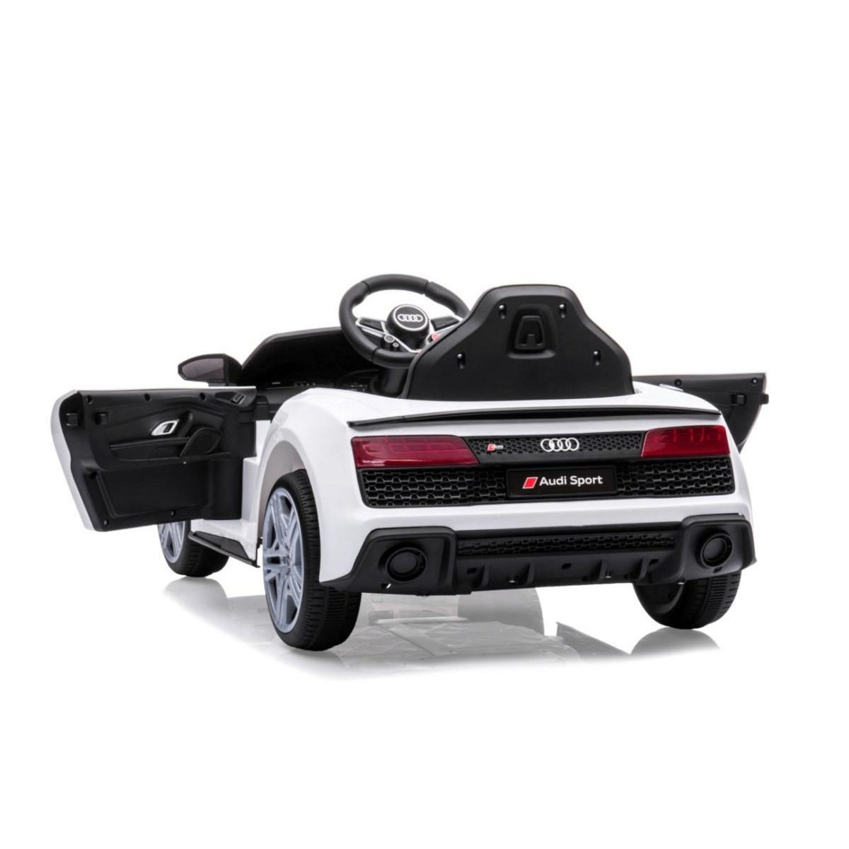 MILLY MALLY Véhicule electrique Audi R8 Spyder Blanc