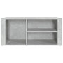 Voir la diapositive 5 : VIDAXL Armoire a chaussures Gris beton 100x35x45 cm Bois d'ingenierie